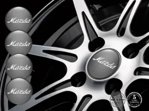 Mazda Silikon-Sticker Stil Individuelle Radembleme
